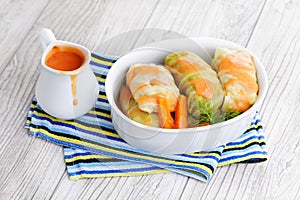 Stuffed cabbage roll