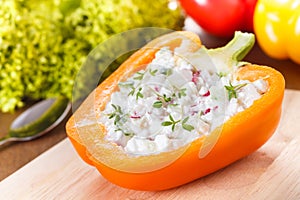 Stuffed capsicum