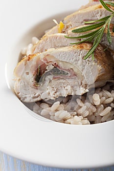 Stuffed chicken breast