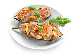 Stuffed eggplant