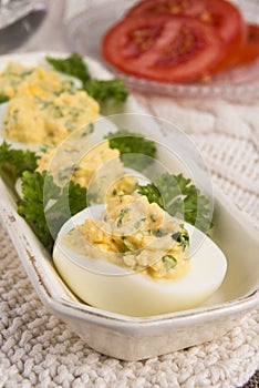 Stuffed eggs