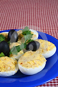 Stuffed eggs