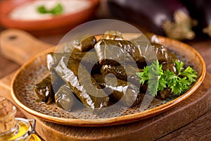 Stuffed Grape Leaves