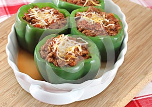 Stuffed Green Peppers photo