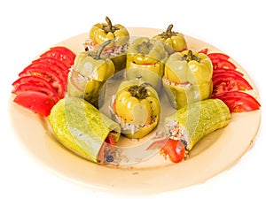 Stuffed Green Peppers, Dolma photo