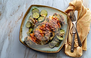 Stuffed Hasselback Chicken photo