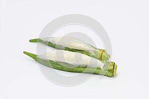 Stuffed okra with fis