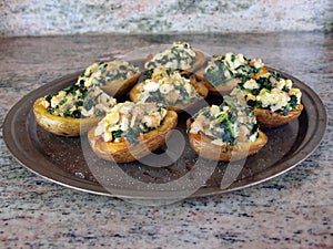 Stuffed potato