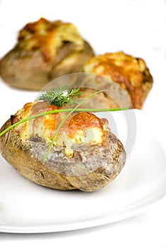 Stuffed potatoes