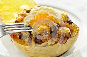Stuffed squash