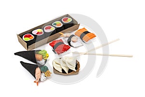 Stuffed sushi detail