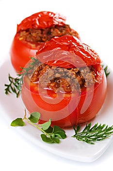 Stuffed tomato