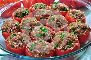 Stuffed tomatoes