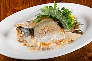 Stuffed trout