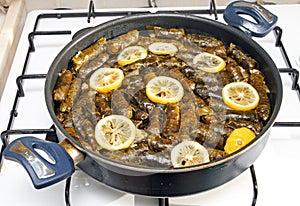 Stuffed vine leaves