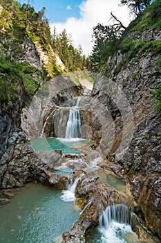 StuibenfÃÂ¤lle waterfalls of Austria photo