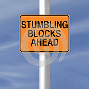 Stumbling Blocks Ahead photo
