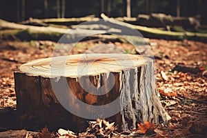 Stump in a Forest, Generative AI