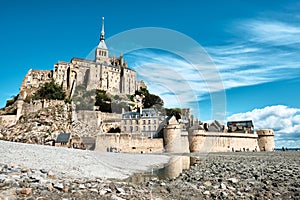 The stunning abbey of Mont Saint Michel, Normandy, France