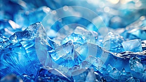 A Stunning Abstract Blue Ice Background A Cool Winter Texture Perfect for Design Projects