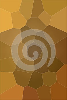 Stunning abstract illustration of brown and red pastel Gigant hexagon. Beautiful background for your needs.