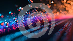 Vibrant Dissolving Materials with Self-Destructing Properties