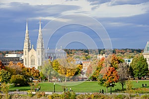 Notre Dame Cathedral Basilica in Ottawa, Canada