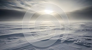 Futuristic AI Generated Digital Art: Abstract Technology Background