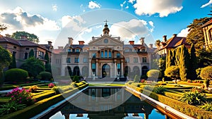 Stunning AIEnhanced Photography of Filoli Estate A California Dream in Vibrant Colors and Exquisite Detail photo