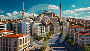 Stunning Ankara Türkiye capital, architecture city landscape