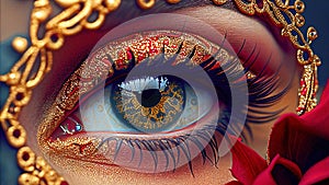 Stunning Art Eye Makeup Ideas For Bold Creative Looks Background