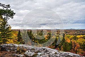 Stunning Autumn Colors from the top of Mount Marquette