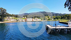 Stunning Bay and Port Arthur Historical Site, Tasmania, Australia.