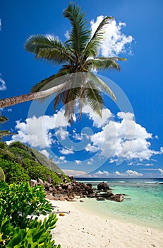 Stunning beach in Seychelles