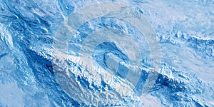 Stunning Blue Ice Texture Background for Design Projects