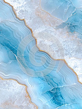 Stunning blue and white agate texture
