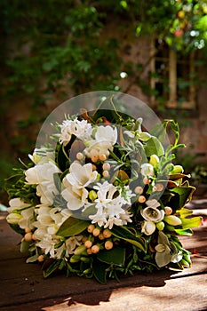 The Stunning Brides Wedding Bouquet