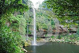Misol Ha waterfall in Mexico photo