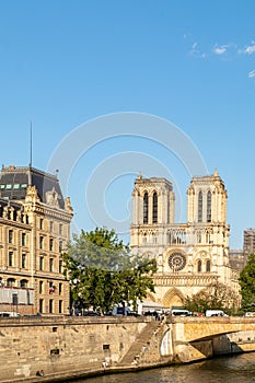 Stunning cityscape photo in Paris photo