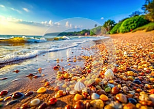 Stunning Coastal Scenery A Macro View of Aade Beach and Ratnagiri Backwaters in Maharashtra India A Tranquil Retreat photo