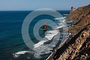 A stunning coastline with