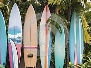 A Stunning Collection of Multihued Boards in Paradise.