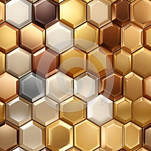 stunning collection of seamless gold vector patterns with retro, modern, and trendy textures