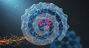 Nanoparticle drug delivery system visualization