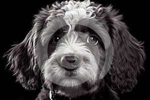 Stunning dog portrait