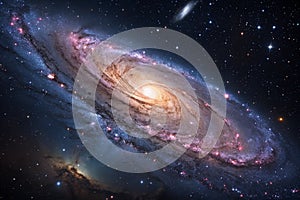 Stunning Galaxy with NASA elements