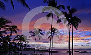Stunning Hawaiian Sunset at Koolina Resort