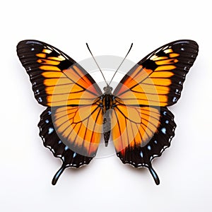 Stunning High Definition Orange And Black Butterfly Artwork