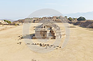 The stunning hilltop ruins of Monte Alban, the former Zapotec capital