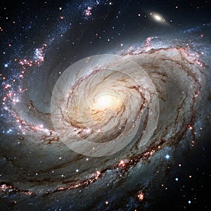 Center of galaxy photo